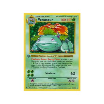 Venusaur (Base Set 15/102) (Holo Rare) English - Played
