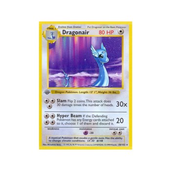 Dragonair (Base Set 18/102) (Rare) English - Excellent
