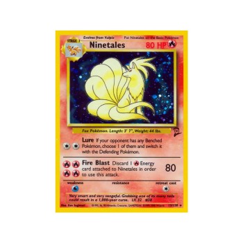 Ninetales (Base Set 2 13/130) (Holo Rare ) English - Near Mint