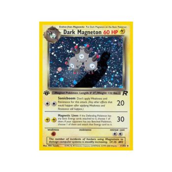 Dark Magneton (Team Rocket 11/82) (Holo Rare) English - Light Played