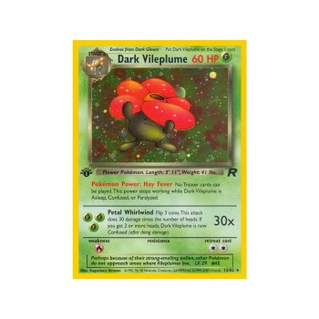 Dark Vileplume (Team Rocket 13/82) (Holo Rare ) English - Excellent