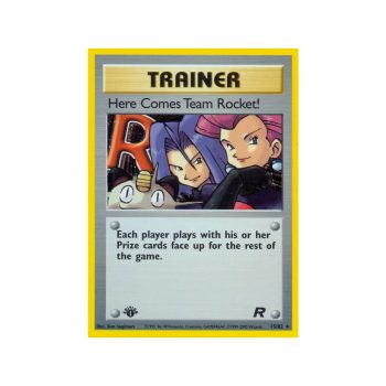 Here Comes Team Rocket! (Team Rocket 15/82) (Holo Rare) English - Light Played