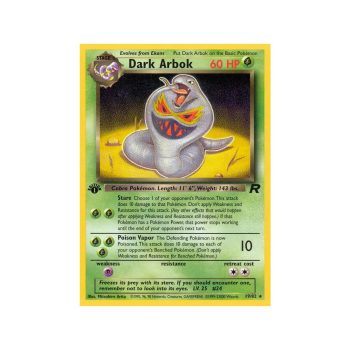 Dark Arbok (Team Rocket 19/82) (Rare) English - Excellent