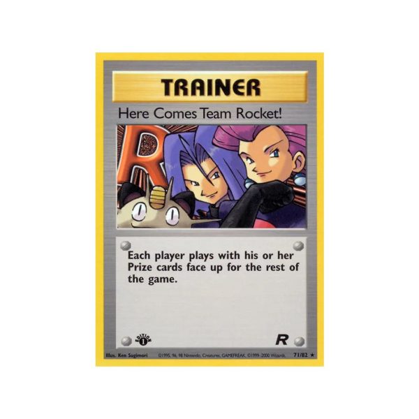 Here Comes Team Rocket! (Team Rocket 71/82) (Rare) English - Good