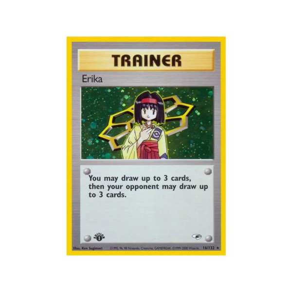 Erika (Gym Heroes 16/132) (Holo Rare ) English - Good