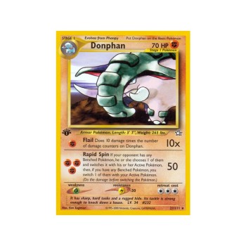 Donphan (Neo Genesis 21/111) (Rare) English - Poor