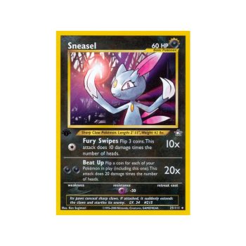 Sneasel (Neo Genesis 25/111) (Rare) English - Poor