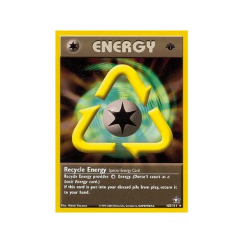 Recycle Energy (Neo Genesis 105/111) (Rare) English - Good
