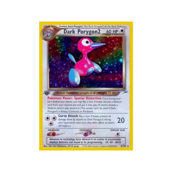 Dark Porygon2 (Neo Destiny 8/105) (Holo Rare ) English - Poor