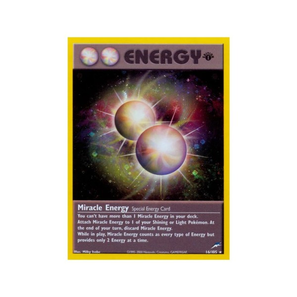 Miracle Energy (Neo Destiny 16/105) (Holo Rare ) English - Excellent