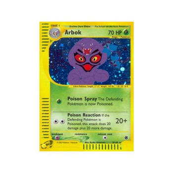 Arbok (Expedition Base Set 3/165) (Holo Rare ) English - Good