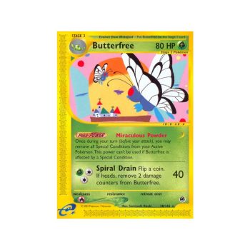 Butterfree (Expedition Base Set 38/165) (Reverse Holo) English - Light Played