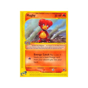 Magby (Expedition Base Set 52/165) (Rare) English - Poor