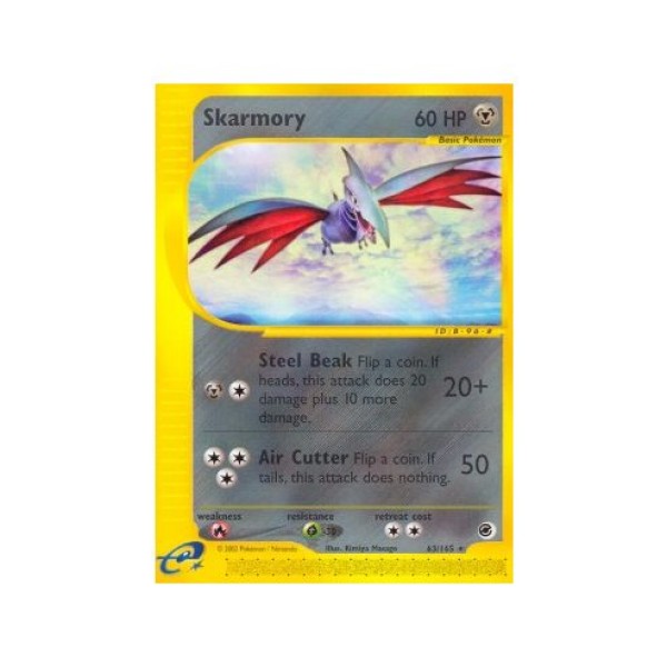 Skarmory (Expedition Base Set 63/165) (Rare) English - Excellent