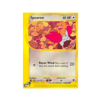 Spearow (Expedition Base Set 130/165) (Holo) English - Poor