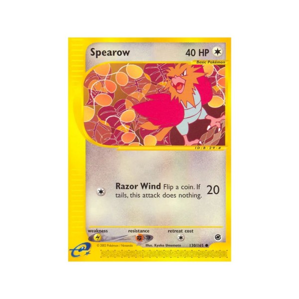 Spearow (Expedition Base Set 130/165) (Holo) English - Poor
