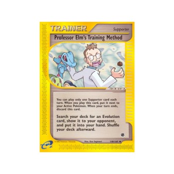 Professor Elm”s Training Method (Expedition Base Set 148/165) (Reverse Holo) English - Excellent