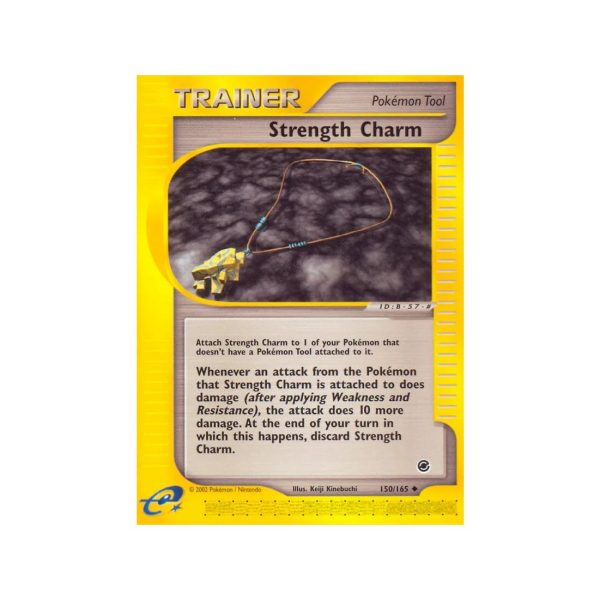 Strength Charm (Expedition Base Set 150/165) (Reverse Holo) English - Light Played