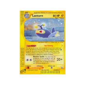 Lanturn (Aquapolis /147) (Holo Rare ) English - Good