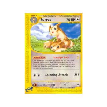 Furret (Aquapolis 48/147) (Reverse Holo) English - Light Played