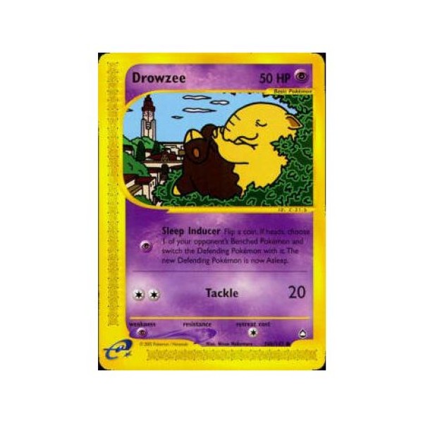 Drowzee (Aquapolis /147) (Reverse Holo) English - Good