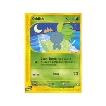 Oddish (Reverse Holo) (Aquapolis 97/147) English - Good
