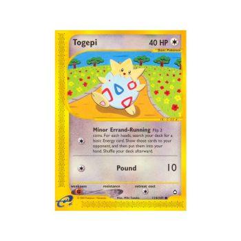 Togepi (Aquapolis 114/147) (Reverse Holo) English - Excellent