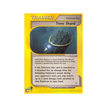 Time Shard (Aquapolis 135/147) (Reverse Holo) English - Light Played
