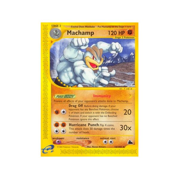Machamp (Skyridge 16/144) (Reverse Holo) English - Light Played