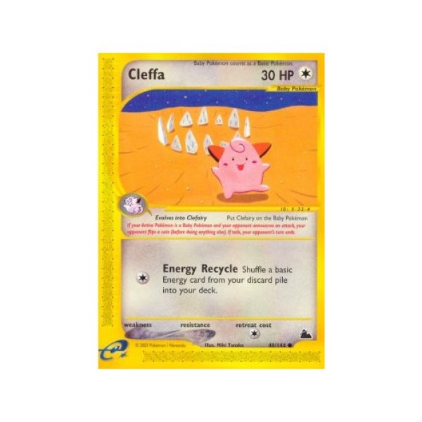 Cleffa (Skyridge 48/144) (Common) English - Near Mint