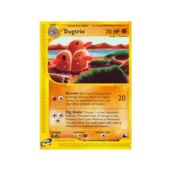 Dugtrio (Skyridge 52/144) (Common) English - Near Mint