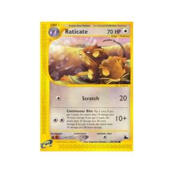 Raticate (Holo reverse) (Skyridge 89/144) (Reverse Holo) English - Good