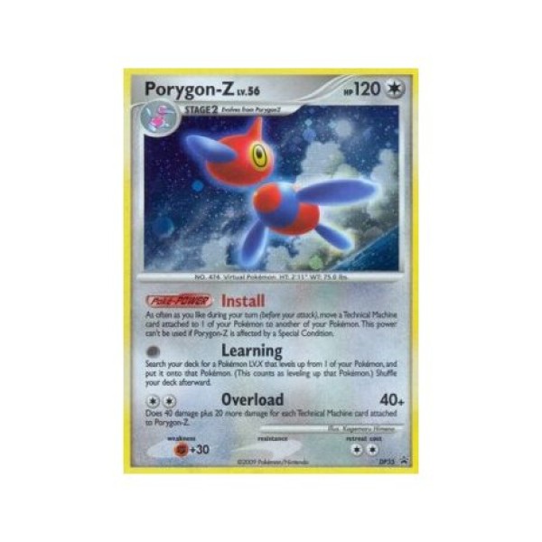 Porygon-Z Lv.56 (DP Black Star Promos 35/56) (Promo) English - Good