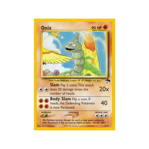 Onix (Southern Islands 3/18) (Common) English - Good