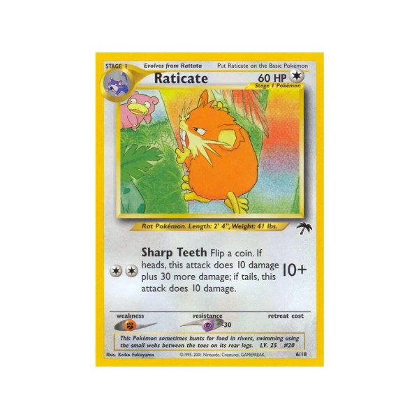 Raticate (Southern Islands 6/18) (Common) English - Good