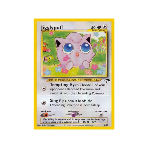 Jigglypuff (Southern Islands 8/18) (Common) English - Good