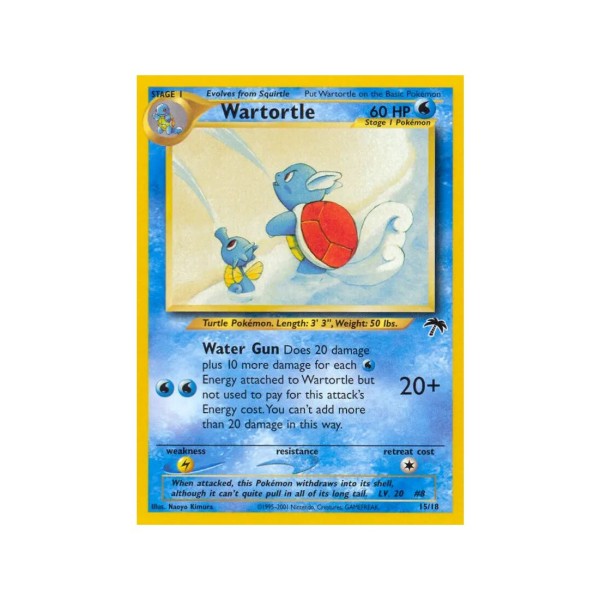 Wartortle (Southern Islands 15/18) (Common) English - Good