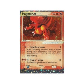 Magmar ex (EX Ruby Sapphire 100) (Ultra Rare) English - Near Mint