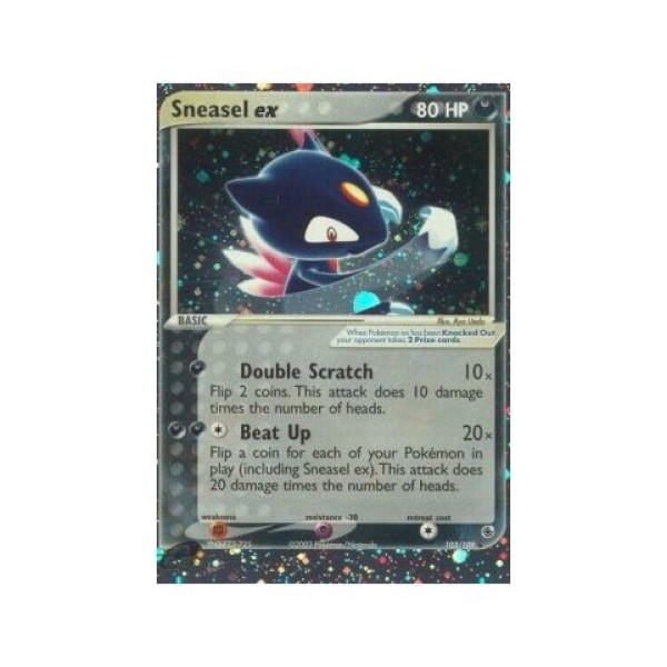 Sneasel ex (EX Ruby Sapphire 103) (Ultra Rare) English - Near Mint