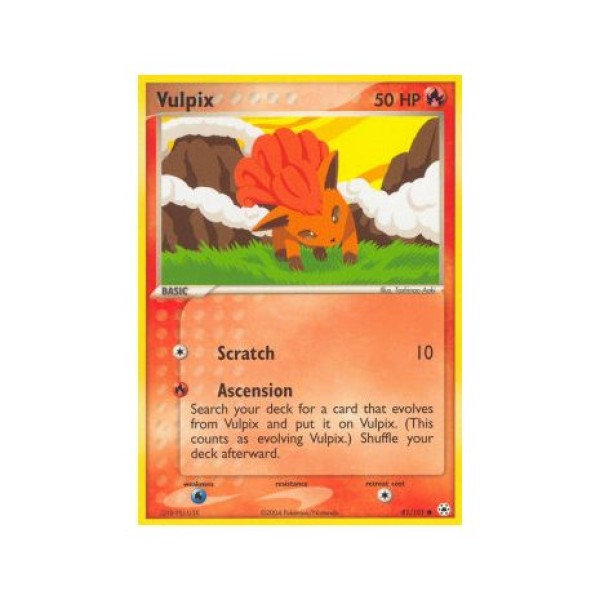 Vulpix (EX Hidden Legends 81) (Reverse Holo) English - Near Mint