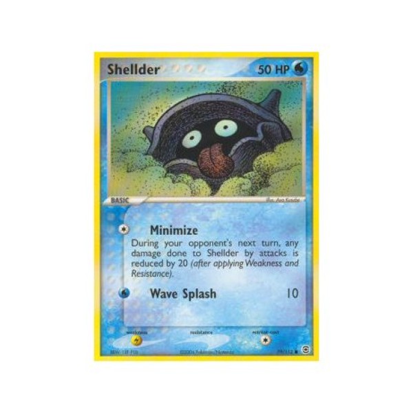Shellder (EX FireRed LeafGreen 79) (Holo) English - Excellent