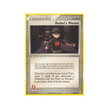 Rocket's Mission (EX Team Rocket Returns 88) (Stamped Holo) English - Excellent