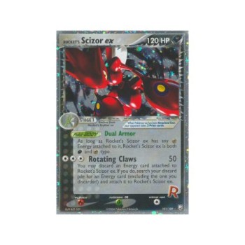 Rocket”s Scizor ex (EX Team Rocket Returns 101) (Ultra Rare) English - Excellent