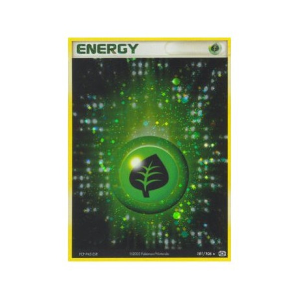 Grass Energy (EX Emerald 101) (Holo Rare ) English - Excellent