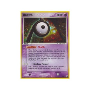 Unown [P] (UF P-28) EX Unseen Forces (Holo) (EX Unseen Forces ) (Holo Rare ) English - Excellent