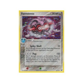 Forretress (EX Unseen Forces 6) (Holo Rare ) English - Excellent