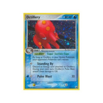 Octillery (EX Unseen Forces 10) (Holo Rare ) English - Good
