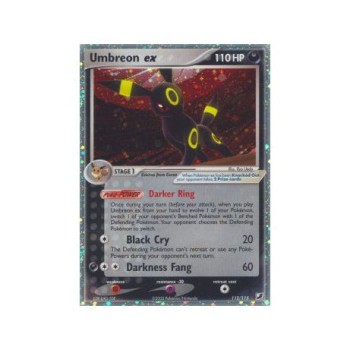Umbreon ex (EX Unseen Forces 112) (Ultra Rare) English - Excellent