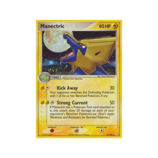 Manectric (EX Crystal Guardians 8) (Holo Rare ) English - Poor