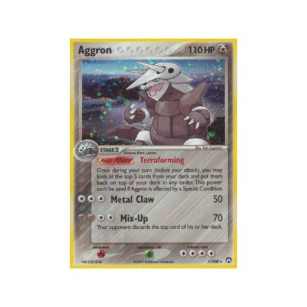 Aggron (EX Power Keepers 1) (Holo Rare ) English - Near Mint